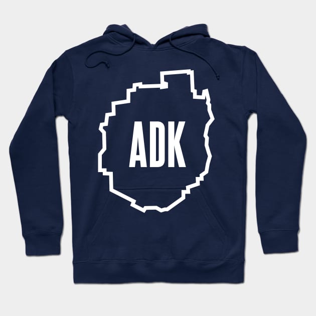 ADK Adirondacks Hoodie by PodDesignShop